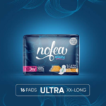Nofea Eazy Ultra Pads XX-Long – 100% Leak Protection & True Dry Comfort